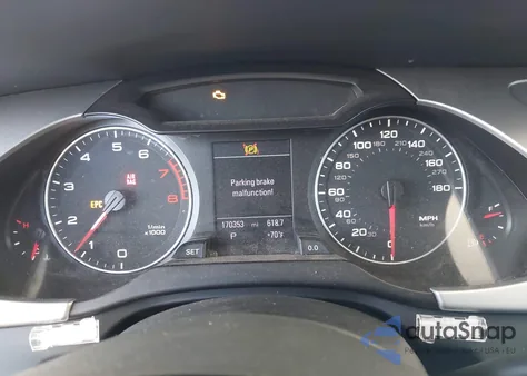 2011 Audi A4 2.0T Premium z USA, uszkodzony, nr VIN WAUEFAFL2BN039073